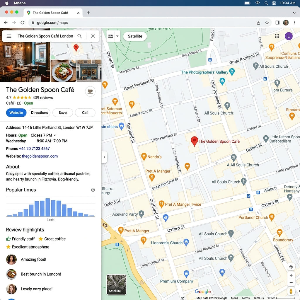 Estratégia de Google Meu Negócio